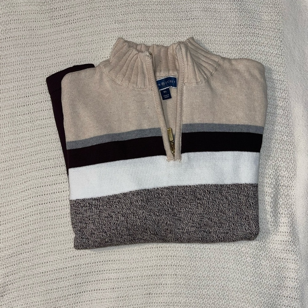 Karen Scott Quarter Zip